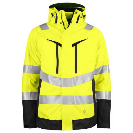 Pánska bunda(PROJOB FUNCTIONAL JACKET 3-IN-1 - EN ISO 20471 CLASS 3/2)>žltá/čierna>XS