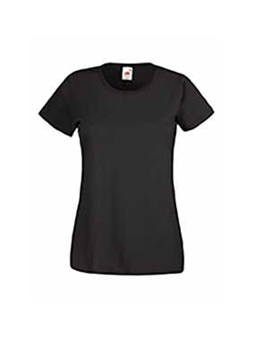 Dámske tričko (FRUIT OF THE LOOM Lady-Fit Valueweight T) > šedá(charcoal) > 2XL