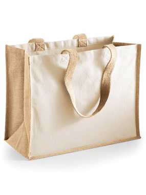 Nákupná taška (WM Printers Jute Classic Shopper) > béžová (natural)