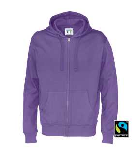 Pánska mikina (COTTOVER FULL ZIP HOOD) > fialová > L