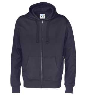 Pánska mikina (COTTOVER FULL ZIP HOOD) > modrá (navy) > L