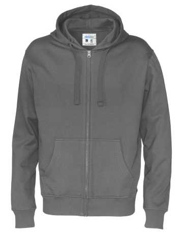 Pánska mikina (COTTOVER FULL ZIP HOOD) > šedá (charcoal) > S