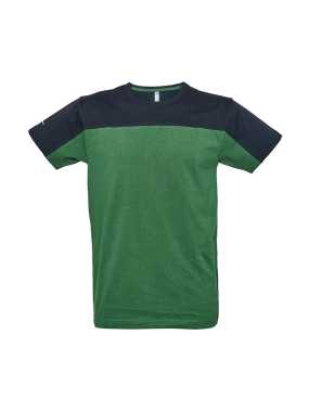 Pánske tričko (OVIEDO by JR) > zelená / čierna > 2XL