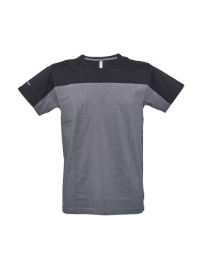 Pánske tričko (OVIEDO by JR) > šedá / čierna > 2XL