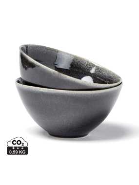 Sada misiek 15,5 cm 2 ks VINGA Nomimono > čierna