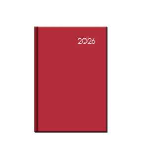 Diár (Falcon 2026) - 14,2 x 20,4 cm > červená > týždenný A5