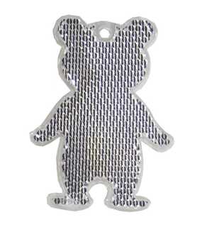 Reflexný prívesok  (MBW Reflector, bear) > biela