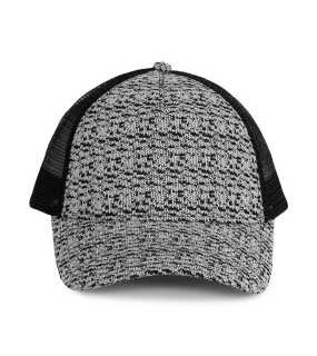 5 panelová šiltovka (K-UP TRUCKER CAP - 5 PANELS) > biela/čierna