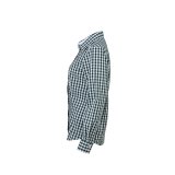 Dámska košeľa (DAIBER Ladies' Checked Shirt) > zelená (forest) / biela > XS