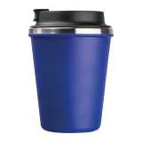 Dvojstenný pohár z nerezovej ocele, 350 ml > modrá