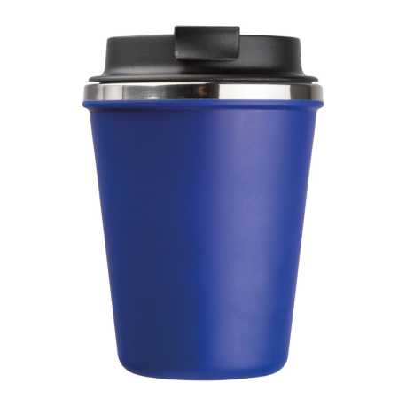 Dvojstenný pohár z nerezovej ocele, 350 ml > modrá