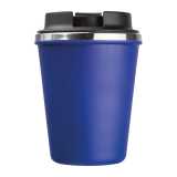 Dvojstenný pohár z nerezovej ocele, 350 ml > modrá