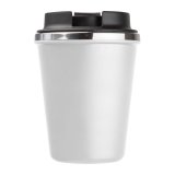 Dvojstenný pohár z nerezovej ocele, 350 ml > biela