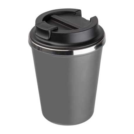 Dvojstenný pohár z nerezovej ocele, 350 ml > šedá