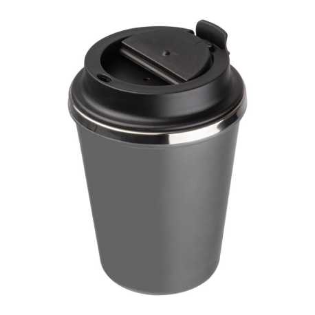 Dvojstenný pohár z nerezovej ocele, 350 ml > šedá