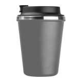 Dvojstenný pohár z nerezovej ocele, 350 ml > šedá