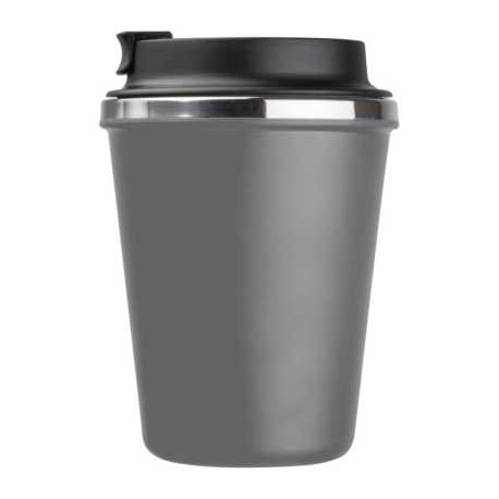 Dvojstenný pohár z nerezovej ocele, 350 ml > šedá