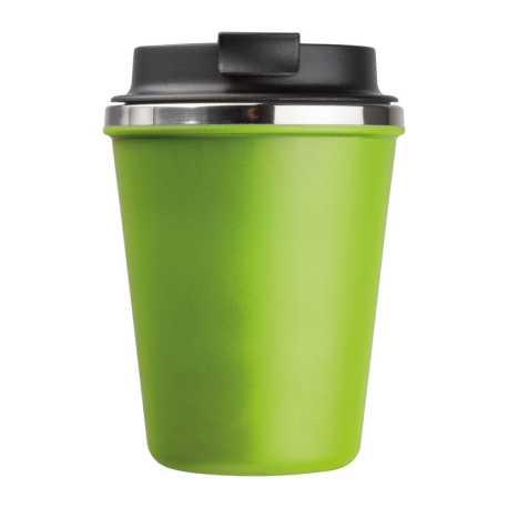 Dvojstenný pohár z nerezovej ocele, 350 ml > zelená (apple)