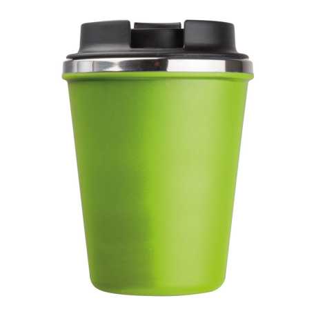 Dvojstenný pohár z nerezovej ocele, 350 ml > zelená (apple)