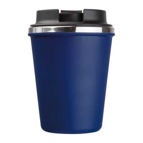 Dvojstenný pohár z nerezovej ocele, 350 ml > modrá (dark)