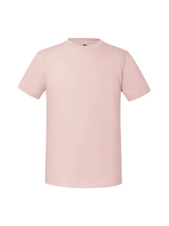Pánske tričko(FRUIT OF THE LOOM Ringspun Premium T) > ružová (powder) > S