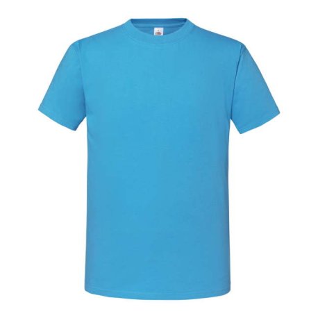 Pánske tričko(FRUIT OF THE LOOM Ringspun Premium T) > modrá (azure) > S
