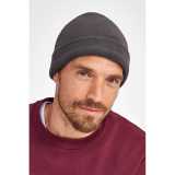Unisex čiapka (SOLS SERPICO 55 UNISEX FLEECE BEANIE HAT) > čierna > 55