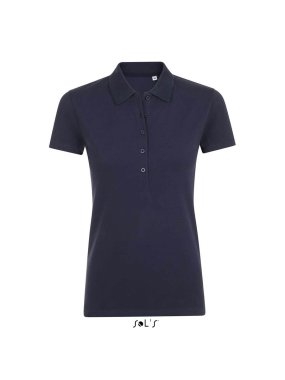 Dámska polokošeľa(SOL'S PHOENIX WOMEN-ELASTANE POLO SHIRT)>modrá (french navy)>L