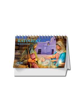 Stolový kalendár (Katolícky 2026) - 23 x 14,4 cm