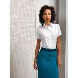 Dámska košeľa (PREMIER LADIES’ SIGNATURE OXFORD LONG SLEEVE BLOUSE) > biela > XS