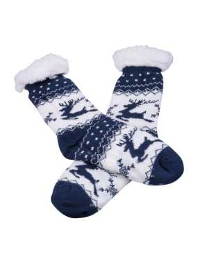 Vianočné ponožky Natal > modrá (dark)