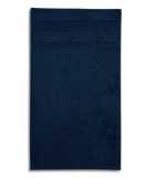 Osuška unisex (MALFINI Organic) > modrá (tmavo) > 70x140cm
