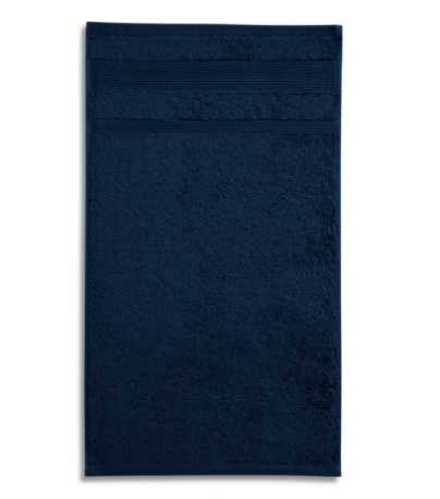 Osuška unisex (MALFINI Organic) > modrá (tmavo) > 70x140cm