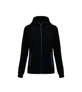 Dámska mikina (Proact"LADIES' PERFORMANCE HOODIE") > čierna > M