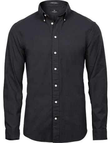 Unisex košela (Tee Jays Mens Perfect Oxford Shirt) > čierna > 2XL