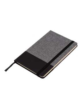 Zápisník s linajkovými stranami 140x210 / 160 strán > šedá