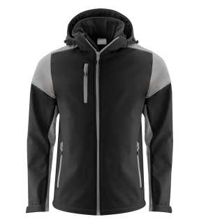 Pánska bunda (PRINTER PRIME SOFTSHELL) > čierna / šedá (anthracite) > L
