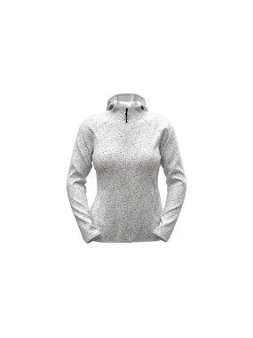 Dámska mikina (Stedman Lux Hooded Knit Fleece Jacket Women) > šedá (light heather) > M
