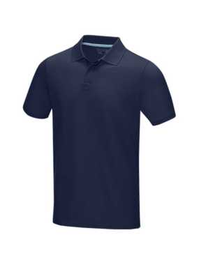 Pánska polokošeľa (ELEVATE men’s GOTS) > modrá (navy) > L