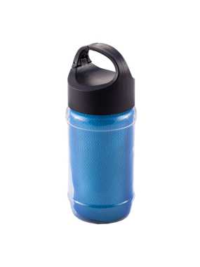 Športová fľaša s uterákom na osvieženie > modrá