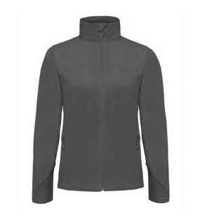 Dámska fleece bunda (B&C COOLSTAR/WOMEN) > šedá (steel) > S