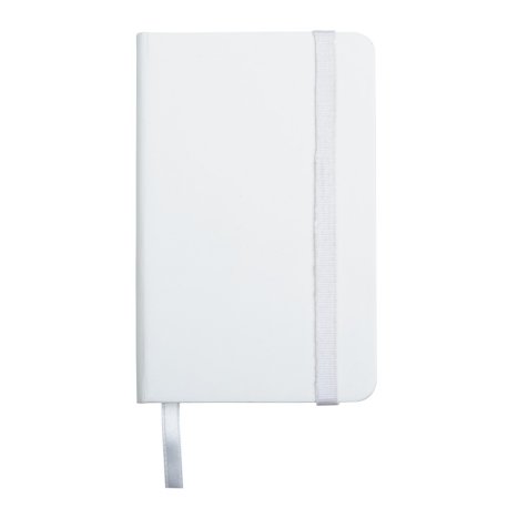 Zápisník so štvorčekovými stranami 90x140 / 160 strán > biela