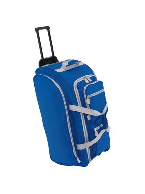 Taška na kolieskach > modrá / šedá