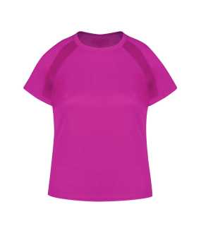 Dámske tričko > ružová (fuchsia) > L