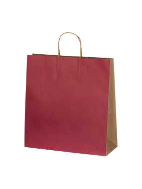 Papierová taška > červená(burgundy)