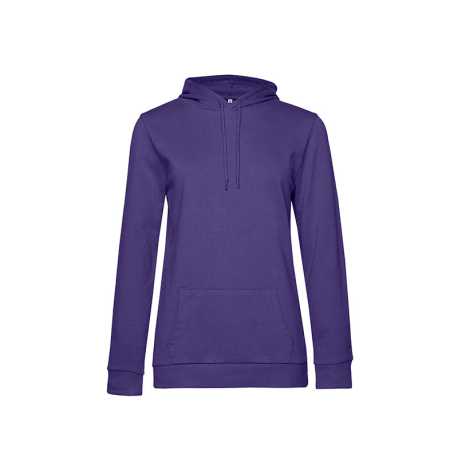 Dámska mikina (B&C #Hoodie /women)>fialová (radiant purple)>S