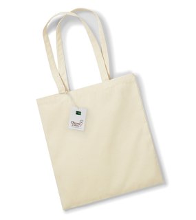 Nákupná taška z bavlny (WM EarthAware Organic Bag For Life) > béžová (natural)