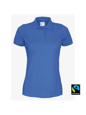 Dámska polokošeľa (COTTOVER PIQUE POLO LADY) > modrá (royal) > S