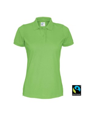 Dámska polokošeľa (COTTOVER PIQUE POLO LADY) > zelená > L