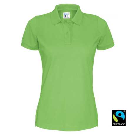 Dámska polokošeľa (COTTOVER PIQUE POLO LADY) > zelená > XS